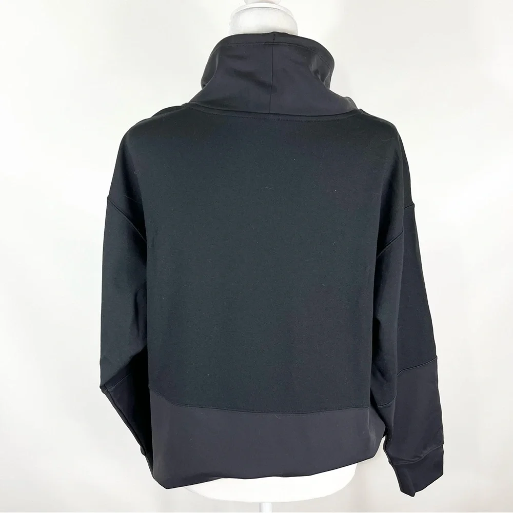 Athleta Hermosa Mock Neck Sweatshirt Size Small - Picture 6 of 9